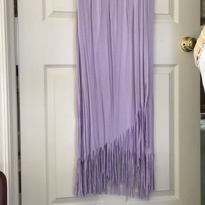 Lilac maxi dress